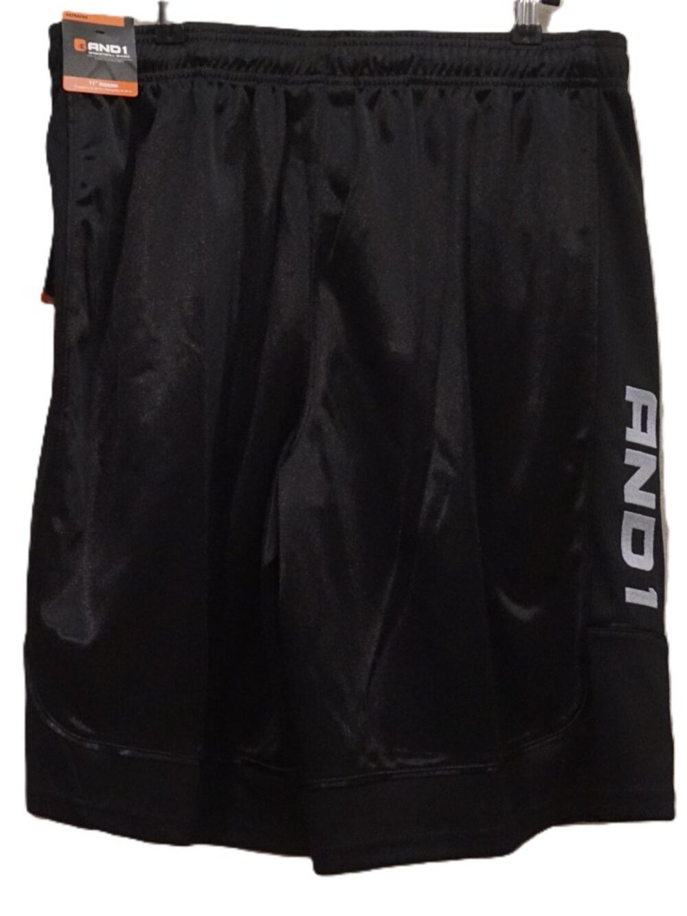 And1 Basketball Athletic All Court Shorts Black 11” Inseam Men’s Medium - Picture 6 of 9